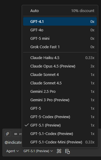 VS Code GitHub Models