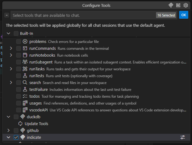 VS Code MCP Tools